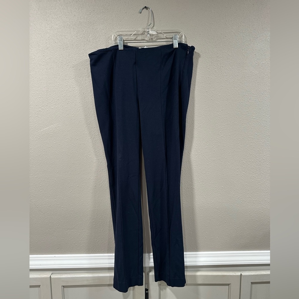 🚫sold🚫Cabi Navy Blue Dress Pants Size 12 - Picture 3 of 7